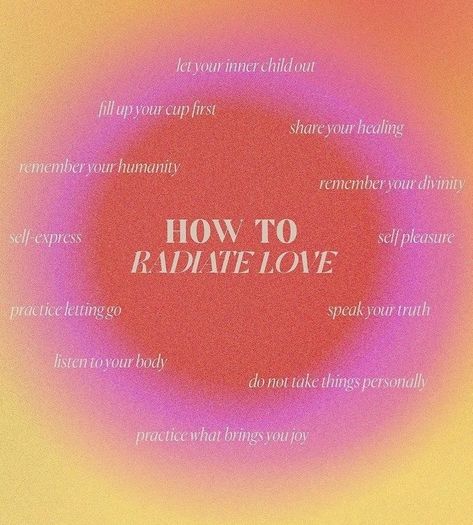 love spirituality aura self love self care self growth Radiate Love, Aura Quotes, Happy Today, Positive Self Affirmations, Happy Words, What Makes You Happy, Oct 31, Spirituality Energy, Self Improvement Tips