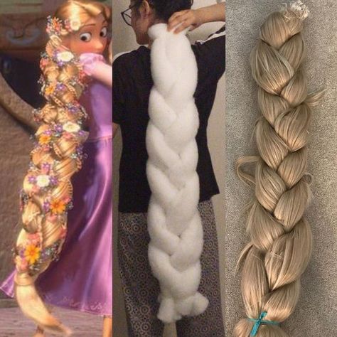 Cosplay Diys, Rapunzel Halloween, Rapunzel Halloween Costume, Tangled Cosplay, Disney Princess Diy, Tangled Costume, Rapunzel Aesthetic, Rapunzel Wig, Rapunzel Cosplay