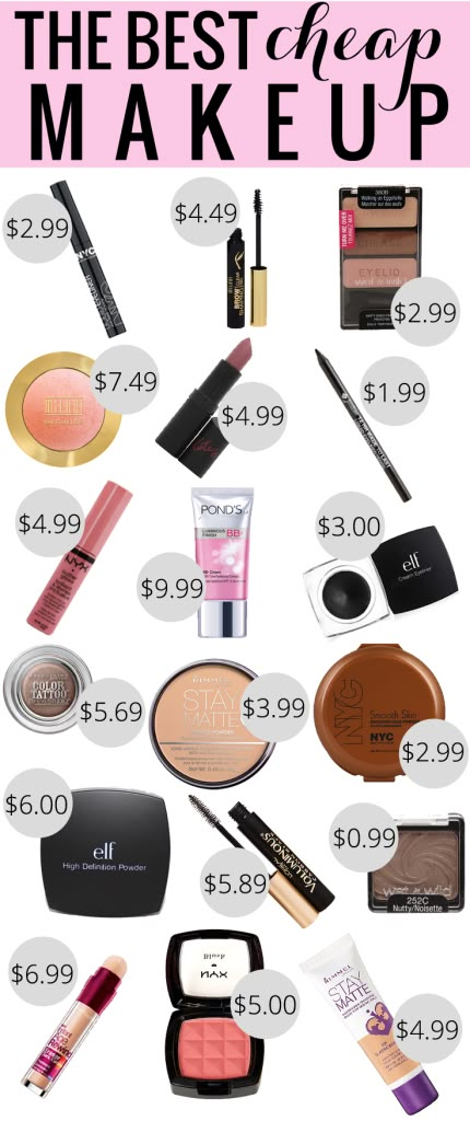 The Best Cheap Makeup! Cheap Makeup Products, Best Cheap Makeup, Best Drugstore Makeup, Total Beauty, Cheap Makeup, Drugstore Makeup, Makati, Love Makeup, Online Stores