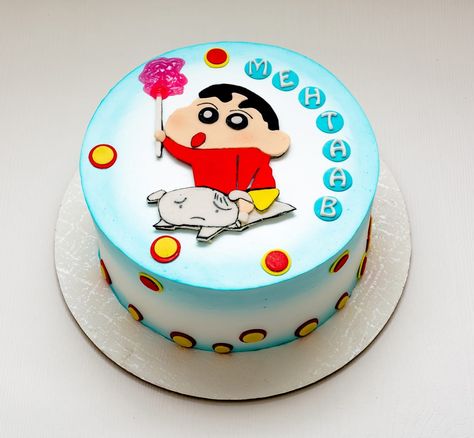 #shinchan cake #whippedcream caje Shin Chan Birthday Cake, Shin Chan Cake Design, Shinchan Theme Cake, Shinchan Cake Birthday, Shin Chan Cake, Shinchan Cake, Shin Chan Cartoon, Cake Designs For Kids, Communion Cake Topper