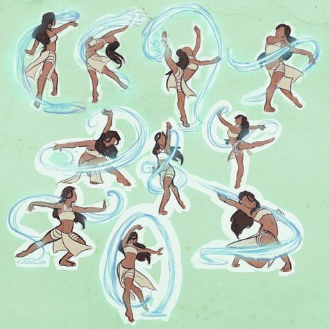 Waterbending Art, Water Powers Drawing, Yeah Nah, Water Bending, Air Bender, Avatar The Last Airbender Art, Avatar Airbender, Avatar Aang, Poses References