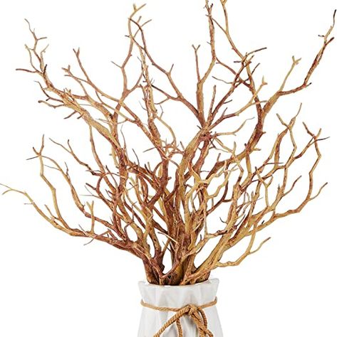 Decoration For Christmas Party, Dried Tree Branches, Wedding Party Centerpieces, Manzanita Branches, Dry Tree, Branches Diy, Twig Branch, Pond Landscaping, Willow Branches