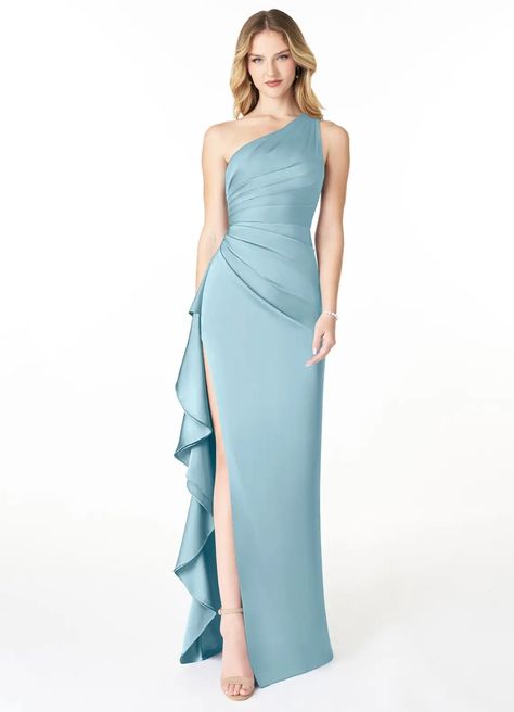 Maternity Bridesmaid Dresses, Blue Bridesmaid Dress, Modest Bridesmaid Dresses, Bridal Wrap, Azazie Bridesmaid Dresses, Junior Bridesmaid Dresses, Dress Satin, Junior Bridesmaid, Floor Length Dresses