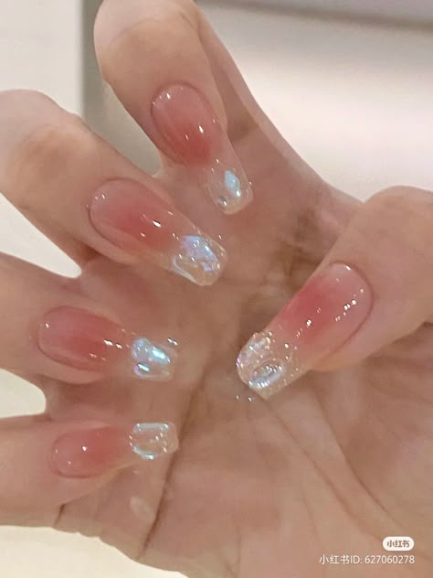 Jelly Nail Extensions, Nails And Rings, Hand Nails, Jelly Nail, Nails Trends, Acrylic Nail Ideas, Pretty Gel Nails, Jewelry Hair Accessories, Jelly Nails