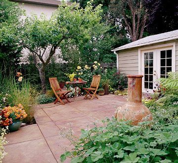 Red Concrete Patio, Patio Materials, Large Concrete Pavers, Stamped Concrete Patterns, Concrete Yard, Pavers Diy, Diy Patio Pavers, Easy Patio, Exterior Tiles