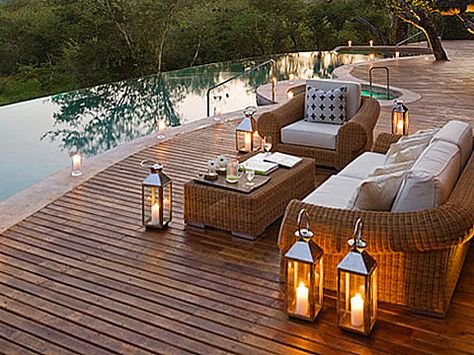 Molori Safari Lodge, South Africa Remote luxury rustic lodge with pool www.rusticvacations.com Winery Ideas, Dreamy Destinations, Safari Decor, Safari Decorations, Wilderness Lodge, Safari Lodge, Rustic Lodge, Game Reserve, Party Inspiration