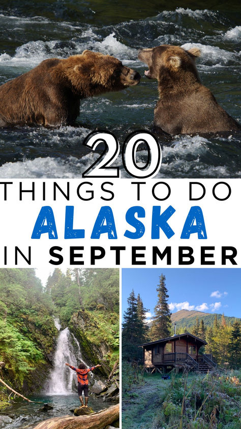 Not sure if a trip to Alaska in September is the right choice for you? There are plenty of things to see and do on a vacation in Alaska in autumn including a chance to see the Northern Lights.

If you’re considering a September trip to Alaska, this guide will tell you everything you need to know to decide if this is a good time to visit. I've included information about the weather, daylight hours, events, what to pack and wear, and some of my favorite things to do in September. Alaska In October, Alaska In September, What To Wear In Fall, Packing For Alaska, Alaska Cruise Packing, October Weather, Alaska Road Trip, Trip To Alaska, Yukon Canada