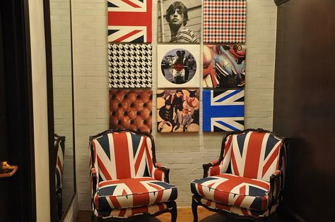 Ben Sherman Store - Las Vegas, Nevada | Flickr - Photo Sharing! British Bedroom, Union Jack Decor, British Decor, England Homes, British Home, English Decor, Union Jack, Bits And Bobs, Inspired Homes