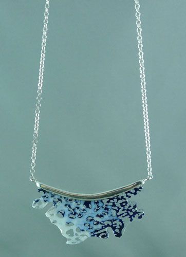 Frit Necklace - Grace Turner (glass) and Jade Williams (silver). Seen at Town & Country, Yarragon for $186. Jade Williams, Fused Jewelry, Glass Frit, Dichroic Jewelry, Artist Website, Glass Jewellery, Fused Glass Jewelry, Glass Fusing, Cloisonne Enamel