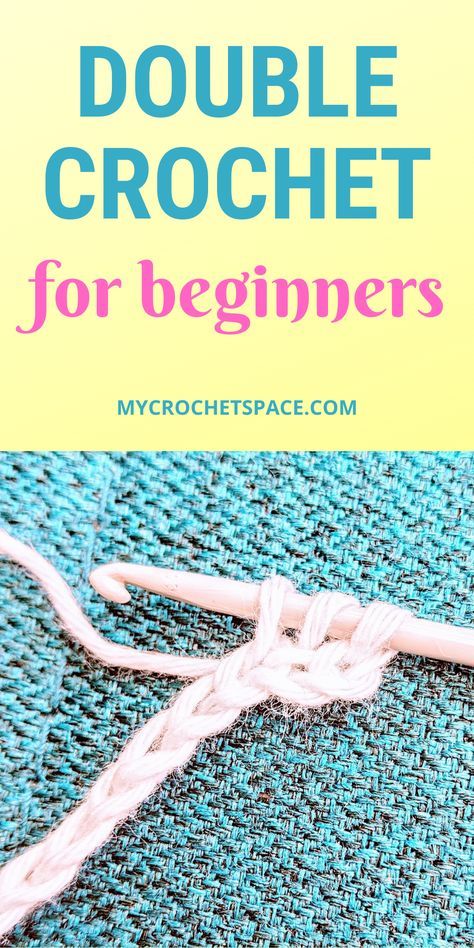 Beginner Crochet Stitches Learning, Double Stitch Crochet Tutorial, Single Double Triple Crochet Pattern, Crochet Dc Stitch, How To Make A Double Crochet Stitch, Crochet Practice For Beginners, How To Do Double Crochet Stitch, Basic Crochet Stitches For Beginners Tutorial, Blanket Crochet Tutorial