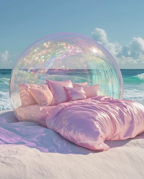 If you need me, don't. #IridescentAIArt #IridescentArt #Iridescent #Ocean #Bed #Aesthetic #Mood #Vibes Mermaidcore Room Decor, Aesthetic Pools, Dream Core Aesthetic, Cuadros Aesthetic, Iridescent Aesthetic, Underwater Bedroom, Ocean Bed, Dreams Core Aesthetic, Aesthetic Pool