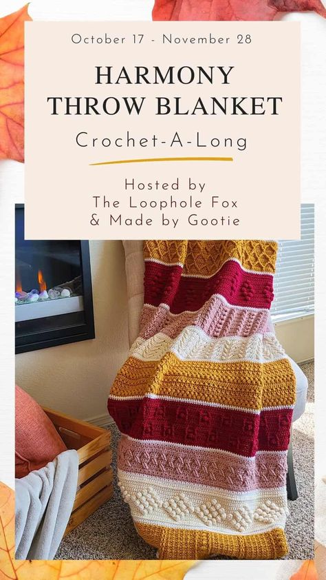 Textured Crochet Cable Stitch CAL | HanJan Crochet Crocheted Throw Blankets Free Patterns, Crochet Patterns Throw Blankets, Hobby Lobby Yarn Patterns, Cal Crochet Blanket, Crochet Along Blanket Patterns Free, Crochet Christmas Afghan Patterns Free, Crochet Cal Patterns, Free Crochet Patterns For Baby Blankets, Crochet Cable Stitch Pattern