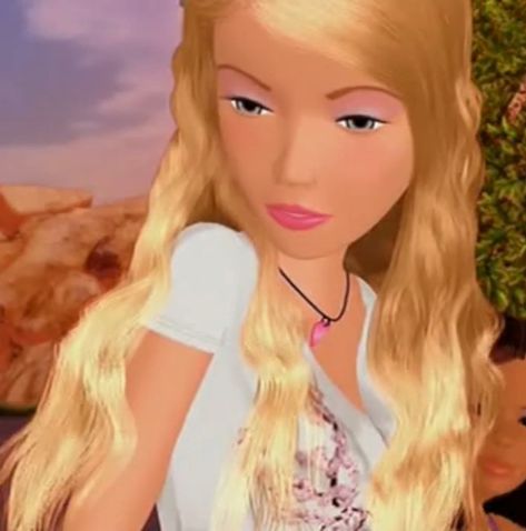 Barbie Diaries Outfit, The Barbie Diaries, Barbie Diaries, Barbie Pfp, Animated Pfp, 2000s Barbie, Fav Cartoon, Barbie Wallpaper, Barbie Aesthetic