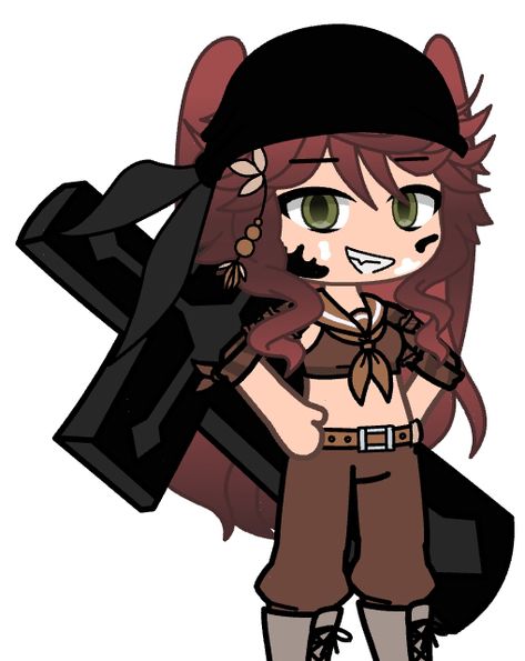 Gacha Life Pirate Outfit, Gacha Club Pirate, Pirate Outfit Girl, Pirate Outfit Ideas, Hot Pirate, Outfit Ideas Male, Outfit Gacha, Outfit Ideas For Church, Latina Outfit