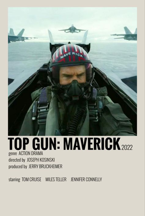 Maverick Poster, Topgun Maverick, Christopher Mcquarrie, Miles Teller, Glen Powell, Jon Hamm, Val Kilmer, Polaroid Poster, Film Posters Vintage