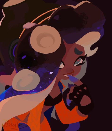 Pearlina Splatoon Official Art, Splatoon Marina Official Art, Marina Ida Official Art, Marina Splatoon Official Art, Official Splatoon Art, Splatoon Idol Oc, Splatoon 3 Art, Splatoon Official Art, Splatoon Wallpaper