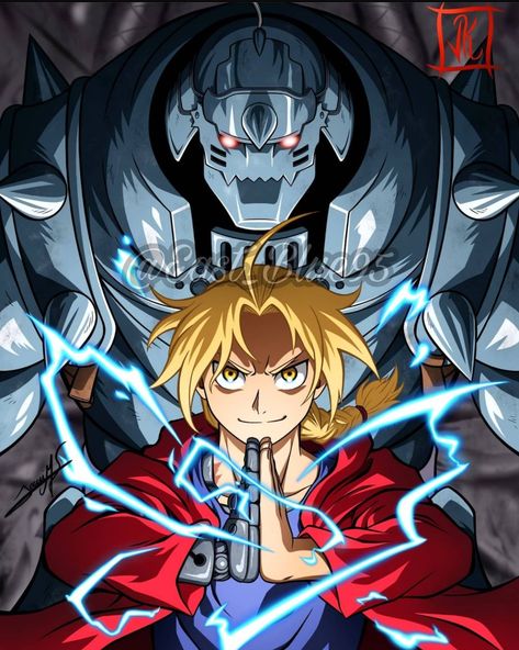 Full Metal Alchemist Art, Elric Brothers, Fullmetal Alchemist Edward, Animes Emo, Full Metal Alchemist, Alphonse Elric, New Drawing, Edward Elric, Fullmetal Alchemist Brotherhood