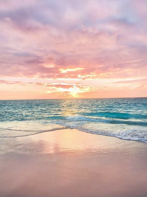 Strand Wallpaper, Ocean Wallpaper, Beach Wallpaper, Sunset Wallpaper, Instagram Outfits, Pink Clouds, Summer Wallpaper, Alam Yang Indah, Sky Aesthetic