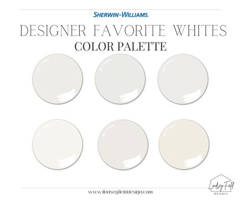 "Picking white paint is tough! Save time and headache with these Farmhouse White Paint Colors. These are my favorite go-to white paint colors from Sherwin-Williams. They range from cool to warm, so you're sure to find the perfect white for your home here. Don't waste time searching through 100's of white paint colors. I've done all the work for you here, all you have to do is  open your PDF, select one of the 6 white paint colors, buy the paint and paint the rooms! WHAT'S INCLUDED: ⚬ 19 page PDF containing professionally curated paint color palette, exactly as seen in listing photos.  ⚬ Names and ID numbers for each paint color. ⚬ A paint finish guide, to help you select the proper finish for each room. ⚬ Examples of each paint color. ⚬ A lighting guide, to help you select the proper light Sherwin Williams White Furniture Paint, Cool Off White Paint Colors, Farmhouse Cream Paint Colors, Sherrington Williams White Paint Colors, White Sherwin Williams Paint Colors, Dove White Sherwin Williams, Warm White Paint Colors Sherwin Williams, White Gray Paint Color, Weathered White Paint Behr