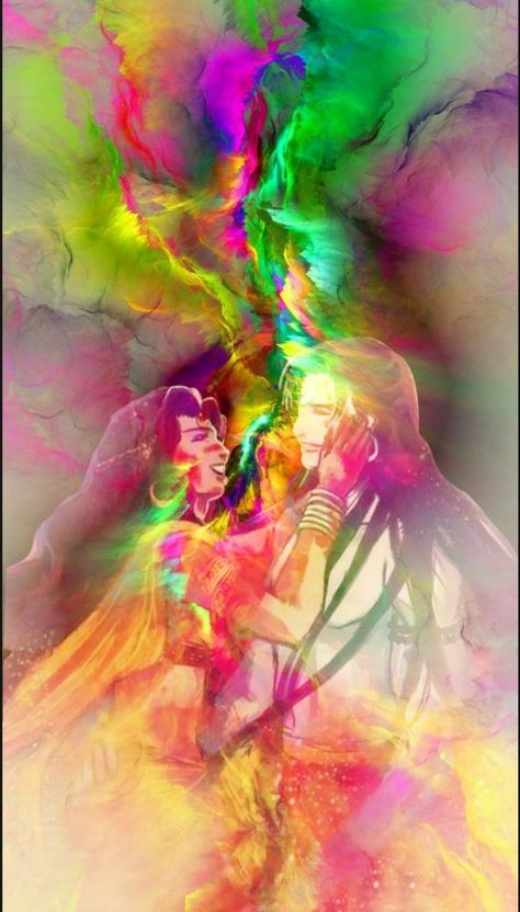 Holi Mahadev Parvati, Shiv Holi Images, Radha Krishna Playing Holi Paintings, Holi Special Radha Krishna Painting, Mahadev Holi Pic, Krishna Holi Painting, Holi Mahadev, Radha Krishna Playing Holi, Holi Drawing Ideas