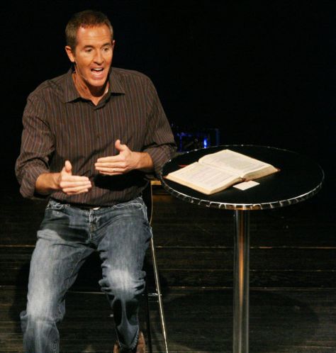 Andy Stanley Jon Acuff, Andy Stanley, Christian Authors, Short Conversation, Myth Busters, Bible Says, Worship Leader, Biblical Inspiration, Post Quotes