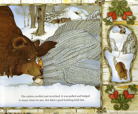 children's book. the mitten. old folktale.  (have enough books, for each day before Christmas...russian and english) Kindergarten Stories, Deer In Headlights, Elementary Librarian, Pet Hedgehog, Jan Brett, Paperback Writer, Story Books Illustrations, Mother Jones, Marjolein Bastin