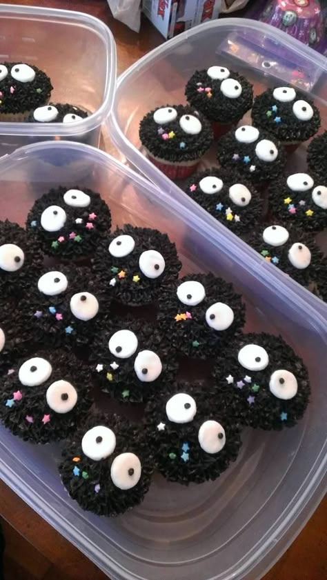 Sprite Cupcakes, Soot Sprite, Birthday Today, Cute Baking, Kawaii Food, Cute Desserts, Cute Cakes, Pretty Food, Cute Food