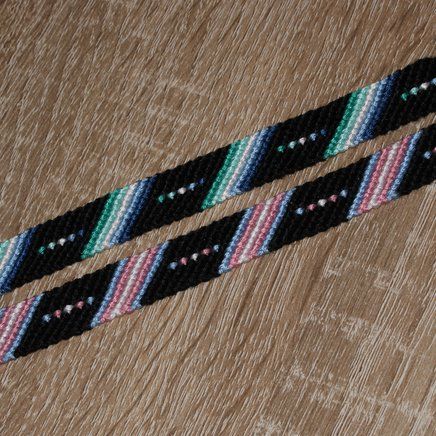 Normal pattern #141996 | BraceletBook Trans Friendship Bracelet, Trans Bracelet Pattern, Pride Friendship Bracelet, Lgbt Flag, Friendship Bracelet Patterns, Bracelet Patterns, Friendship Bracelet, Friendship Bracelets, Macrame