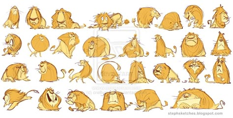 Lion Character, Lion And The Mouse, Lion Illustration, Cowardly Lion, Draw Animals, Animal Character, Happiness Project, Model Sheet, Lion Art