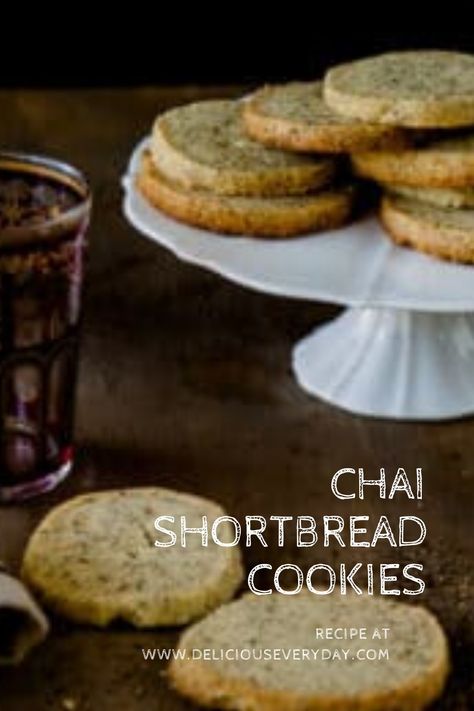 These buttery crumbly chai shortbread cookies are wonderfully fragrant and perfect for dunking in your next cup of tea or coffee. Chai Shortbread, Pecan Shortbread Cookies, Natural Snacks, Shortbread Cookie Recipe, Tea Cookies, Cookie Cups, Earl Grey, Tea Or Coffee, Shortbread Cookies