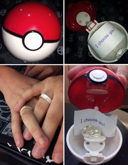 Proposal I Choose You Pokemon, Ways To Propose, Geek Wedding, Nerd Love, Wedding Proposals, I Choose You, It's Funny, Wedding Ring Box, Main Game