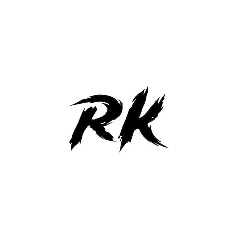 Rk monogram logo design letter text name... | Premium Vector #Freepik #vector #company-logo #logo-templates #business-logo #logo Rk Name Logo, Rk Logo Design Letter, Rk Monogram, Rk Logo Design, Rk Logo, Small Angel Tattoo, 1080 Wallpaper, Venkateswara Swamy Images Hd 1080 Wallpaper, Anushka Pics