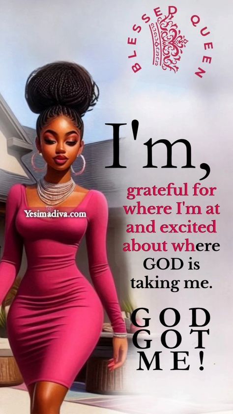 Instagram Woman Of Faith Quotes Inspirational, God Got Me Quotes, Gods Prophets, Encouragement Quotes For Women, African American Inspiration, Godly Women Quotes, Strong Black Woman Quotes, Inspirational Good Morning Messages, Excellence Quotes