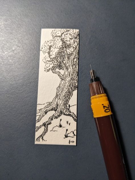 Line art of a tree with rotring pen Artists Studios, Drawing Pens, Drawing Instruments, Technical Pen, Red Ring, Pen Design, Creative Idea, Do Your Best, Technical Drawing