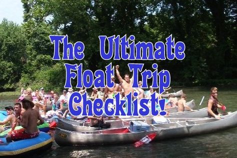 River Float Snacks, Girls River Trip, Float Trip Food, Float Trip Ideas, River Float Trip, Trip Checklist, Boat Food Ideas, River Float, Tubing River