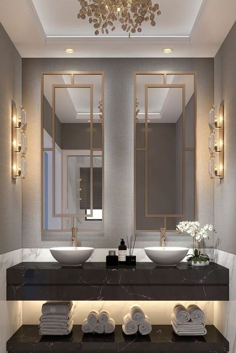 Modern bathroom ideas luxury