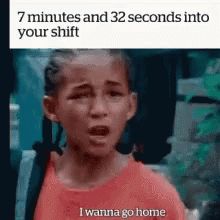 IWant To Go Home Jaden Smith GIF - IWantToGoHome JadenSmith 7MinutesAnd32SecondsIntoYourSHift - Discover & Share GIFs Go Home Meme, Call Center Humor, Hotel Humor, Hilarious Funny Pictures, Work Humour, Job Memes, I Want To Go Home, I Matter, Pharmacy Humor