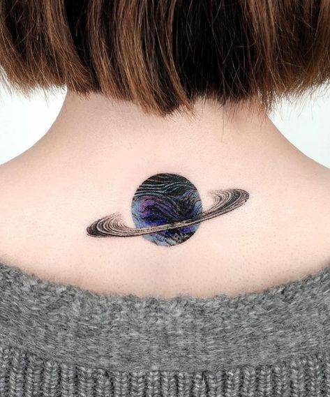 Coverup Tattoo Designs For Women, Cool Space Tattoos, Acne Cover Up, Watercolor Tattoo Ideas, Cover Up Tattoos For Women, Space Tattoos, Coverup Tattoo, Neck Tattoos Women, Circle Tattoos