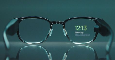 A start-up called North, formally Thalmic Labs, is introducing a pair of smart glasses that it thinks will appeal to the masses because the design looks so similar to normal glasses. They're called Focals, and they cost around $1,000. Apple Glasses, Google Glasses, Latest Technology Gadgets, Future Gadgets, Smart Glass, Google Glass, Latest Phones, Smart Glasses, Smart Tech