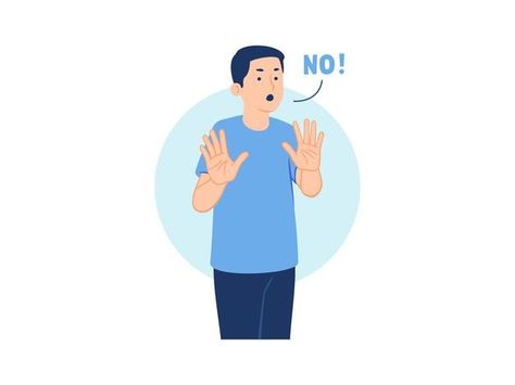 Annoyed man saying stop no denial gestur... | Premium Vector #Freepik #vector #stop #refuse #annoyed Illustration Design Poster, Clash Of Clans Hack, Angry Face, Boy Illustration, Man Illustration, Concept Illustration, Hair Raising, Nurse Quotes, Girl Standing