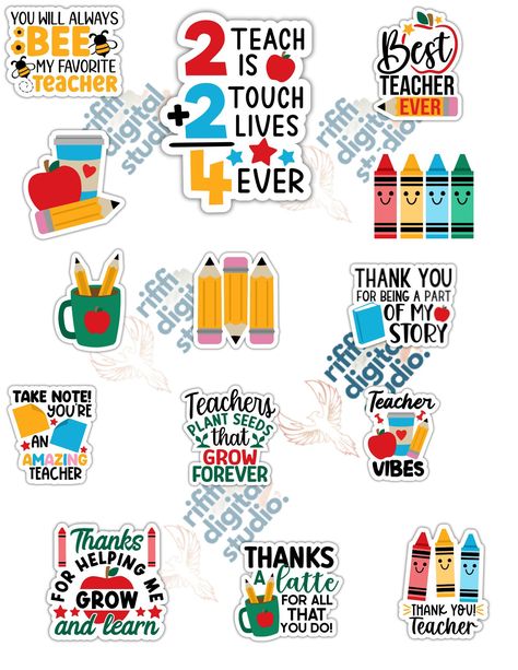 Stickers For Print, Teacher Portfolio, Montessori Activity, Classroom Needs, Sticker Bundle, Teacher Stickers, Reward System, Classroom Bulletin Boards, Teacher Planner