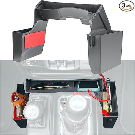 Amazon.com: JVMA Upgrade Gear Tray for Jeep Wrangler JL JLU 2018-2023 & Gladiator JT 2020-2023, Gear Shift Organizer, Wrangler, Gladiator Accessories, 3 PCS Assembly (Patented) : Automotive 2 Door Jeep, Side Box, Car Trash Bag, Bag Hook, Jeep Wrangler Jl, Console Organization, Car Trash, Wrangler Jl, Trash Bag