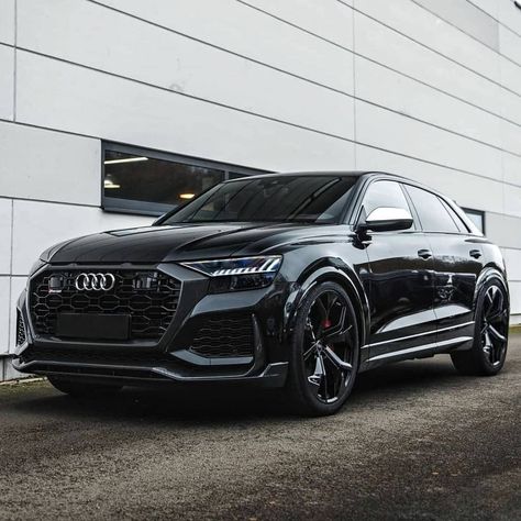 Audi Sq7 Black, Audi Q3 Black Edition, Audi Q8 Aesthetic, Audi Rsq8 Black, Audi Q5 Black, Audi Q2 Black, Audi Q3 Black, Luxury Cars For Women, Audi Rsq8