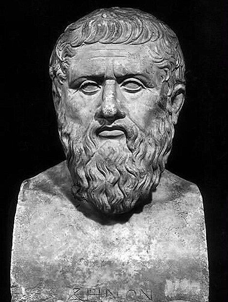 As far as Philosophy goes- We owe so much to this man, Plato. Before him, there was no real organization. Plato's "Republic" is an indispensable piece of work, and he taught another philosopher, Aristotle. Allegory Of The Cave, Plato Quotes, Ancient Greek Philosophers, Western Philosophy, Great Philosophers, Classical Period, Greek Philosophers, Planetary Science, Greek History