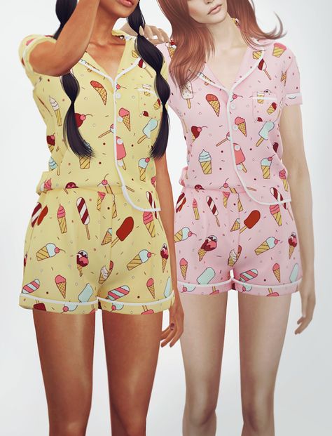 KK Pajama (female) | KK's creation on Patreon Sims 4 Cc Clothes Sleepwear Patreon, Sims 4 Cc Sleepwear Female Patreon, Sims 4 Cc Women Pjs, Sims 4 Cc Womens Clothes Patreon, Sims 4 Cc Female Crop Tops, Sims 4 Cc Toodlers Clothes Patreon, Sims 4 Pajama Set, Sims 4 Cc Clothes Patreon Cute, Pateron Cc Clothes