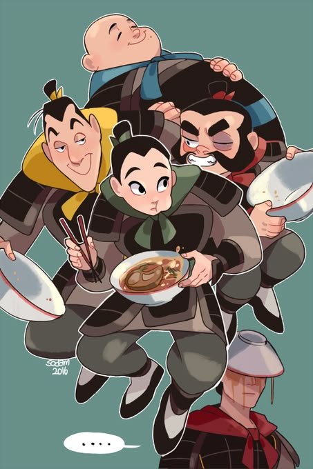 Ping X Shang Fanart, Disney Amor, Humor Disney, Mulan Disney, Anime Version, Pinturas Disney, Disney And Pixar, Disney Funny, Disney Fan