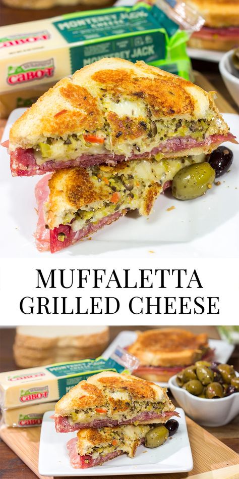 Muffaletta Recipe, Awesome Sandwiches, Muffaletta Sandwich, Muffuletta Sandwich, Sandwhich Recipes, Best Sandwich Recipes, Cheese Sandwich Recipes, Scrumptious Food, Hot Sandwich