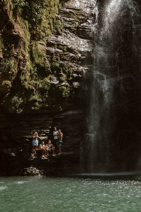 How To Visit Nauyaca Waterfalls | An Unmissable Place in Costa Rica — ALONG DUSTY ROADS Painted Tires, The Bus, Public Transport, Car Rental, The Two, Hiking Trails, Day Trip, Costa Rica, Road