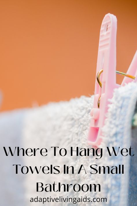 Well, there is no way around small bathrooms. They’re becoming more common in new homes as a way for people to make the best use of limited space and all its amenities without sacrificing comfort or functionality! But if you have one, don't worry because we got your back with these helpful tips on where to Where To Hang Wet Towels In A Small Bathroom. Ways To Hang Towels In Bathroom, Wet Towel Hanging Ideas, Towel Hanging Ideas Bathroom, Towel Bars In Bathroom, How To Hang Towels, Bathroom Towel Hanging Ideas, Towel Hanging Ideas, Decorate A Bathroom, Hanging Bath Towels