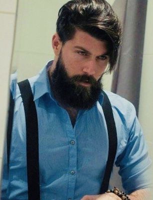 Franggy Yanez, Barba Hipster, Bart Styles, Man With A Beard, Beard Hairstyle, Beard Look, Great Beards, Cool Hairstyles For Men, Beard Love